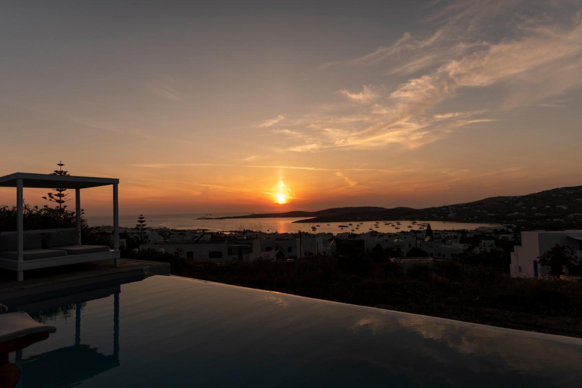 Orasea Villa With Private Pool Parikia  Luaran gambar