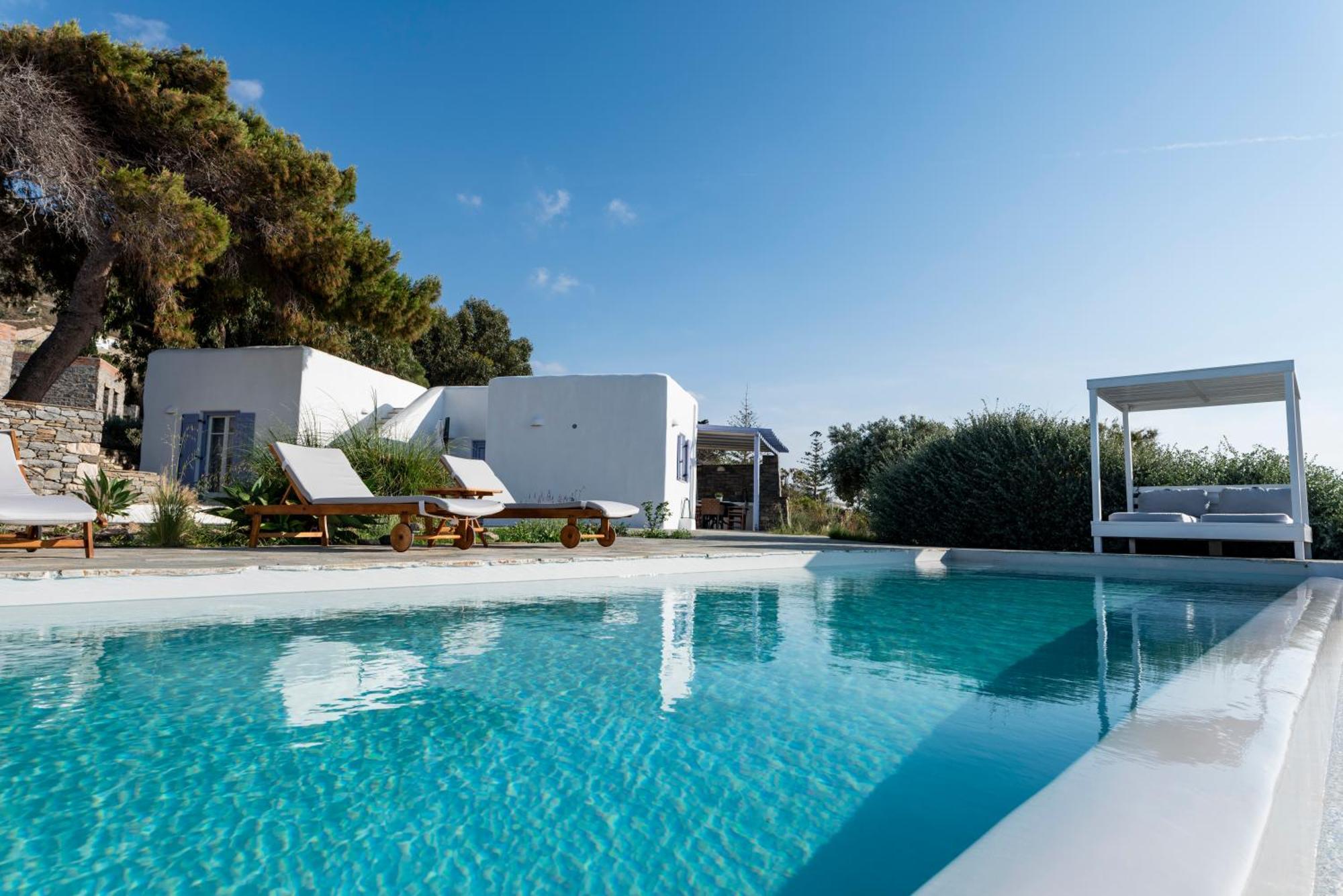 Orasea Villa With Private Pool Parikia  Luaran gambar