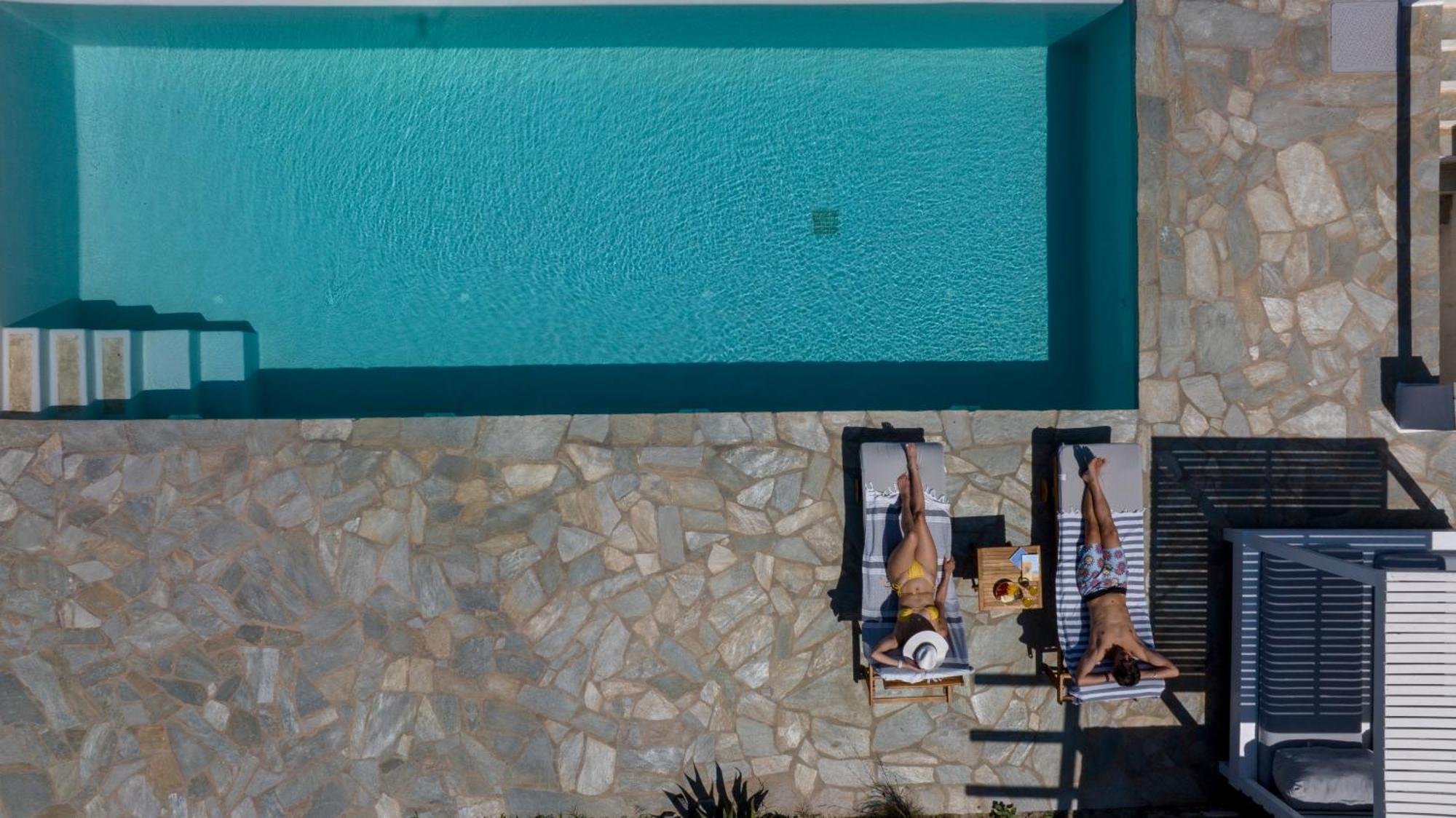 Orasea Villa With Private Pool Parikia  Luaran gambar